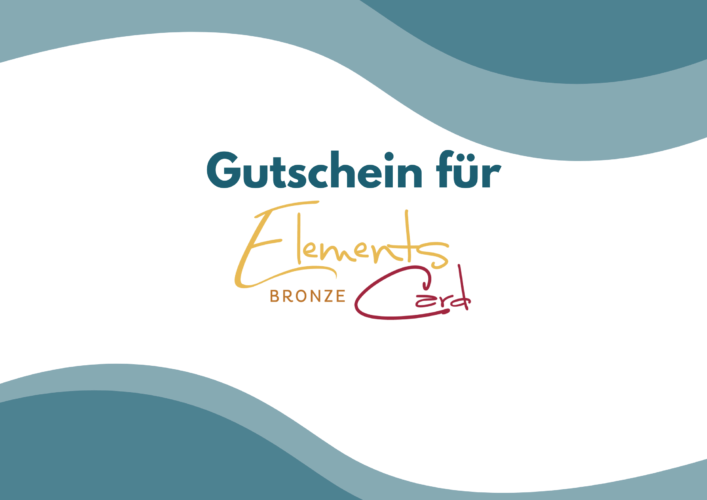 Gutschein für ElementsCard Bronze