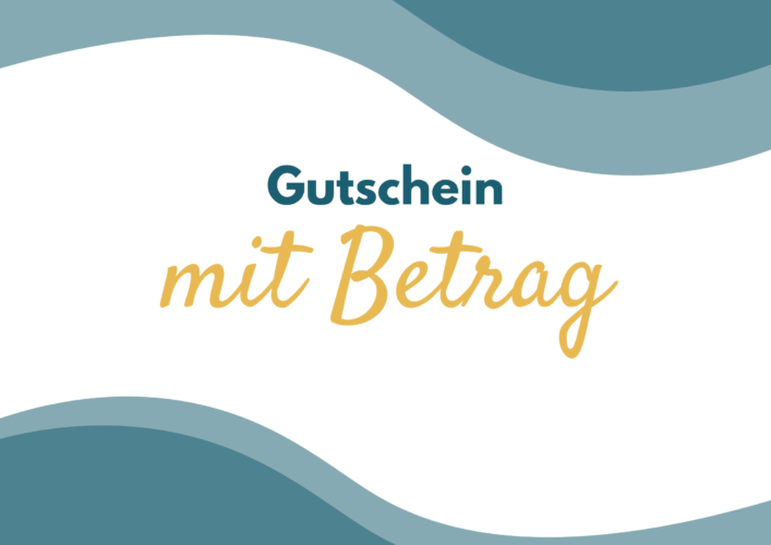 Gutschein mit Betrag